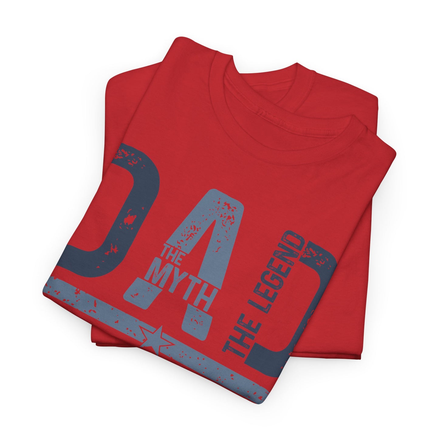 Dad, The Myth - Funny Father's Day T-Shirt | Men's Gildan Heavy Cotton Tee