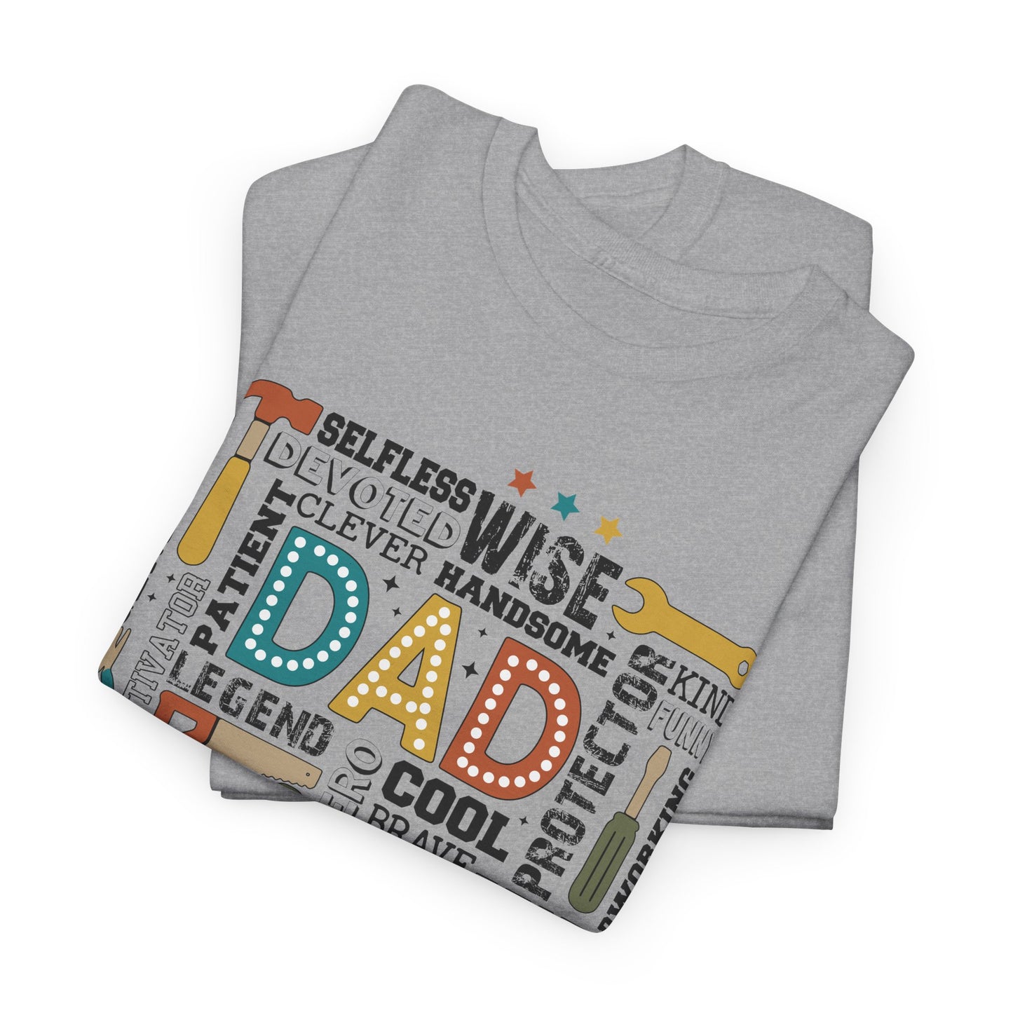 "Encouraging Words About Dad" Men's T-Shirt by Gildan - Heartwarming Gift