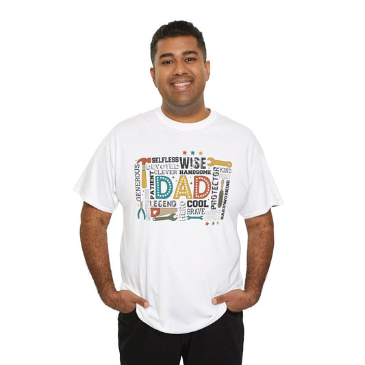 "Encouraging Words About Dad" Men's T-Shirt by Gildan - Heartwarming Gift
